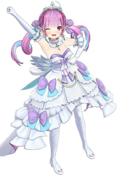Minato Aqua 1st Solo Live “AQUA IRO SUPER DREAM” 2020 official movie poster