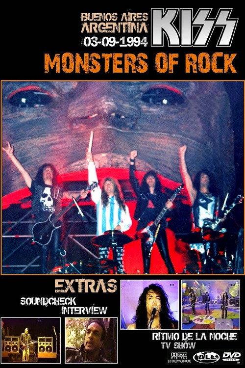 Kiss Monsters Of Rock 1994 1994 official movie poster