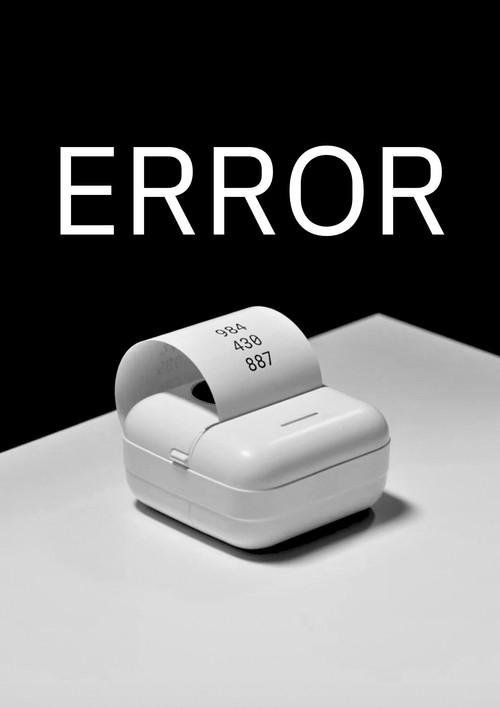 Error 2024 official movie poster