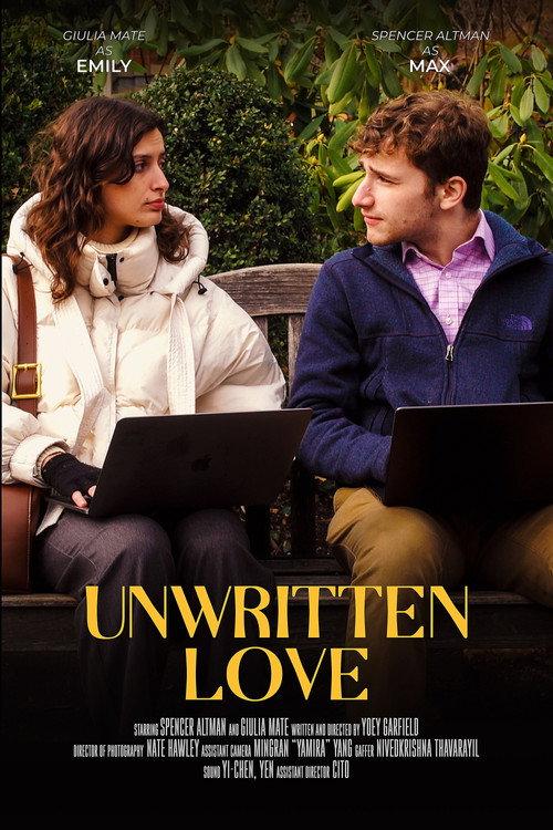 Unwritten Love 2024 official movie poster