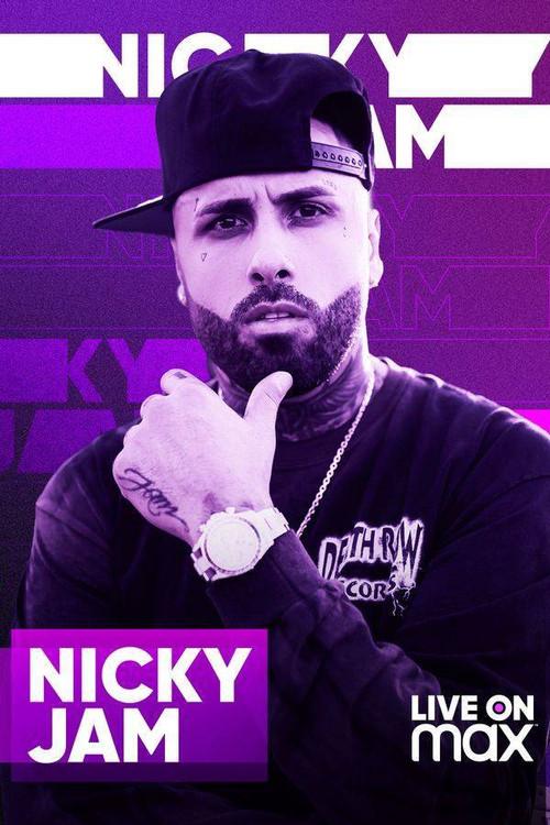 Nicky Jam Live On Max 2021 official movie poster