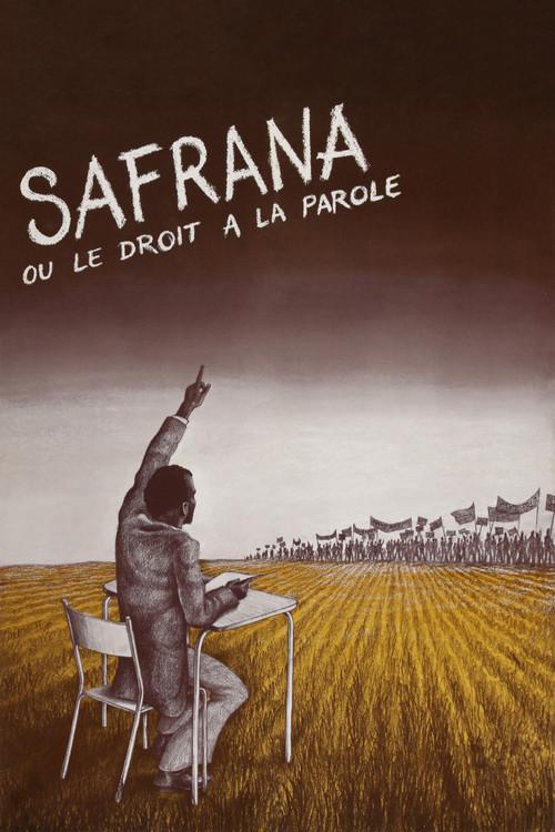 Safrana or Freedom of Speech 1978 official movie poster