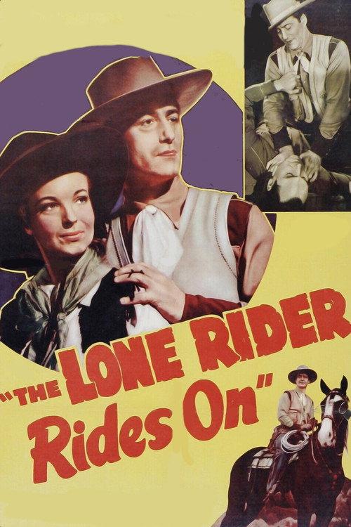 The Lone Rider Rides On 1941 official movie poster