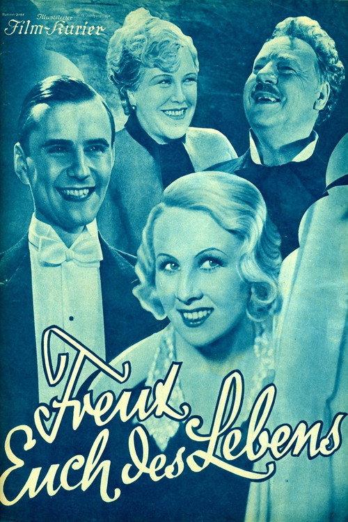 Freut Euch des Lebens 1934 official movie poster