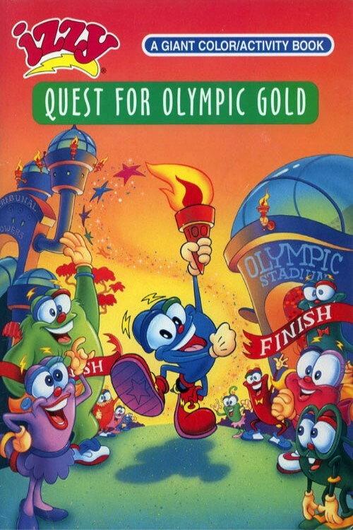 Izzy's Quest For Olympic Gold 1995 official movie poster