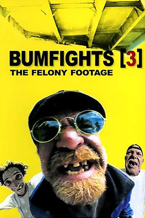 Bumfights Vol. 3: The Felony Footage 2004 official movie poster