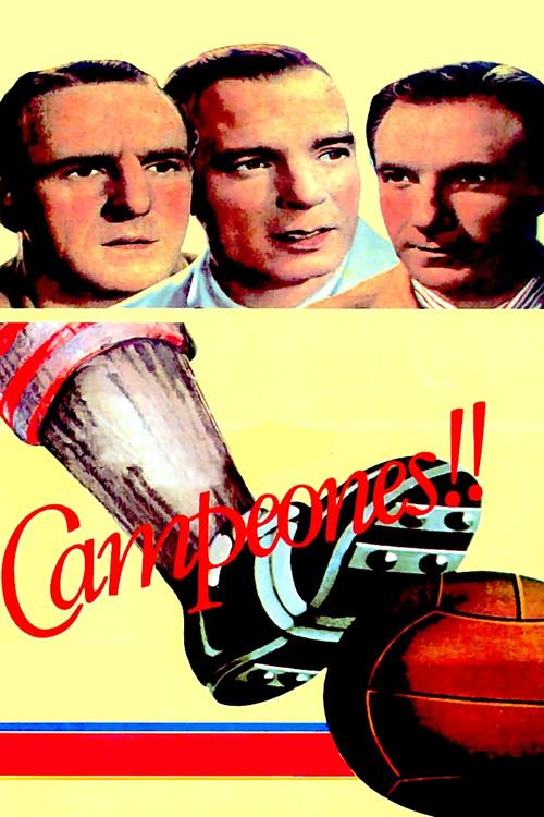 ¡¡Campeones!! 1943 official movie poster