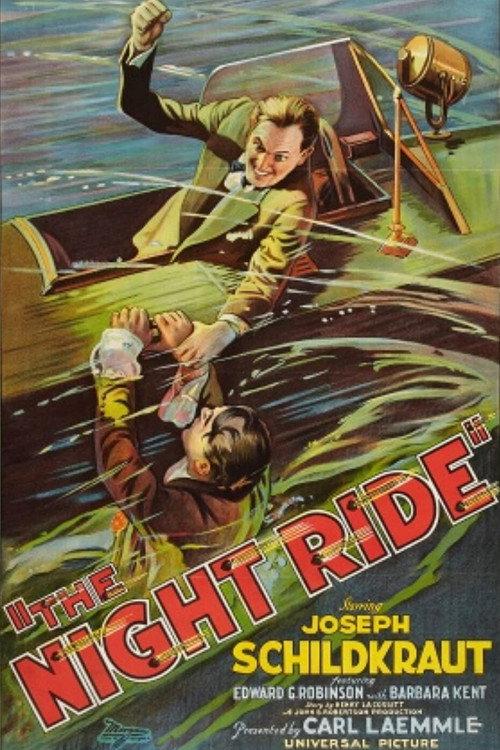 The Night Ride 1930 official movie poster