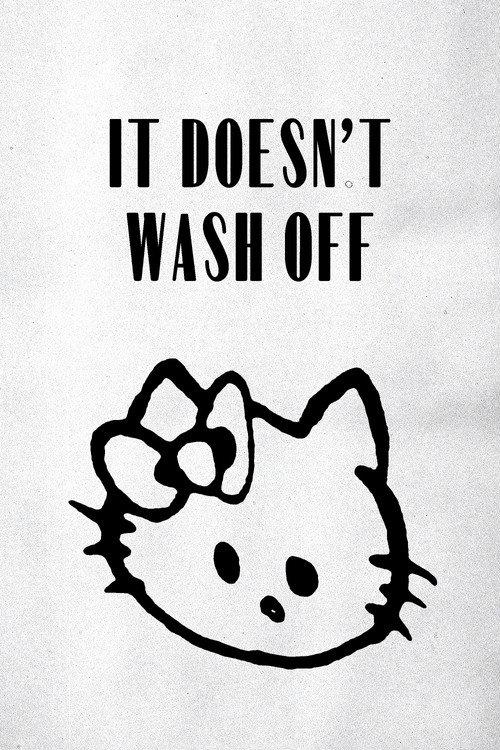It Doesn't Wash Off 2023 official movie poster