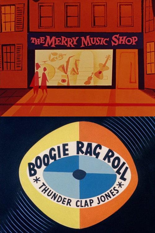 Boogie Rag Roll - Thunderclap Jones 1963 official movie poster