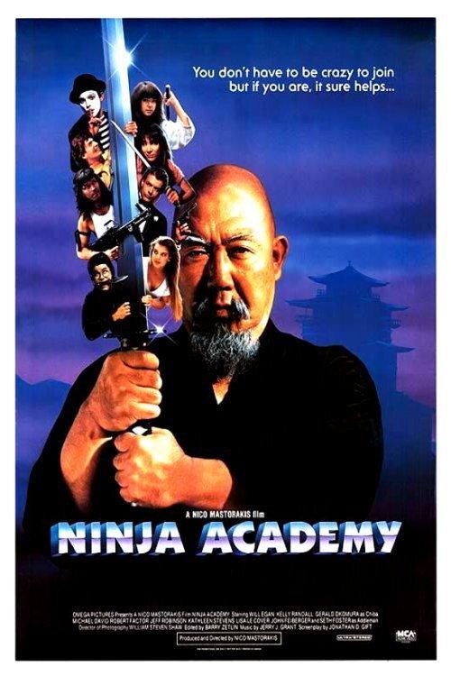 Ninja Academy 1989 official movie poster