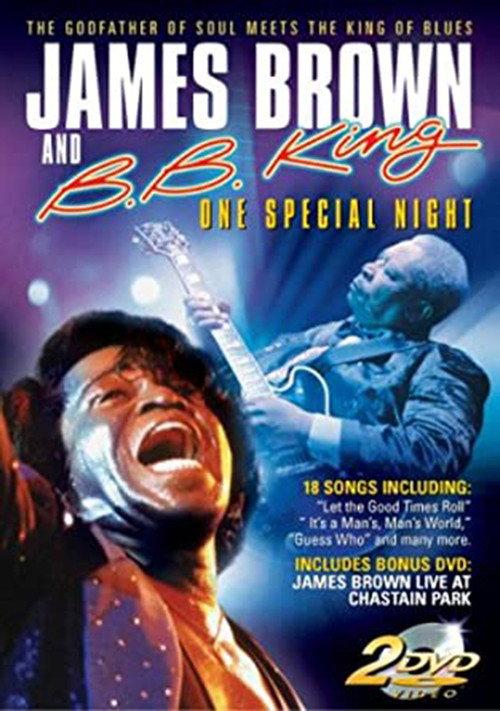 James Brown & BB King: One Special Night 1985 official movie poster