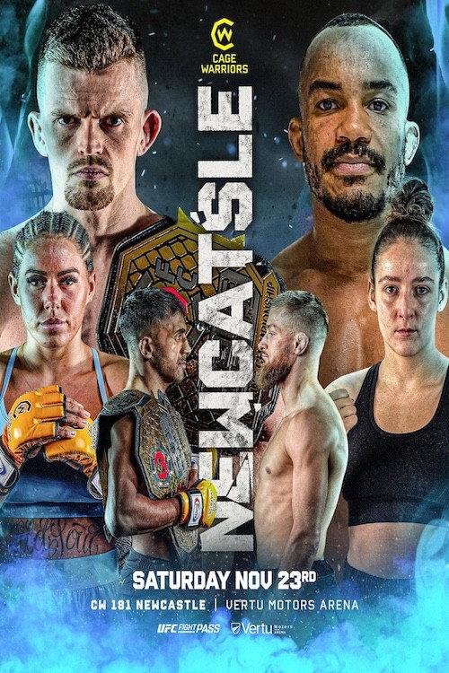 Cage Warriors 181: Newcastle 2024 official movie poster