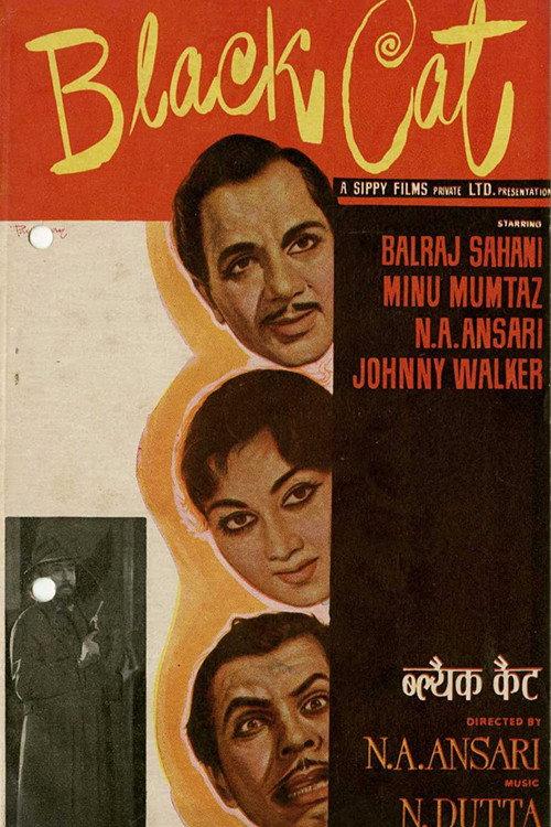 Black Cat 1959 official movie poster