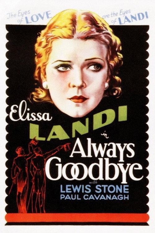 Always Goodbye 1931 official movie poster