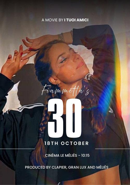 Fiammetta's 30 2026 official movie poster
