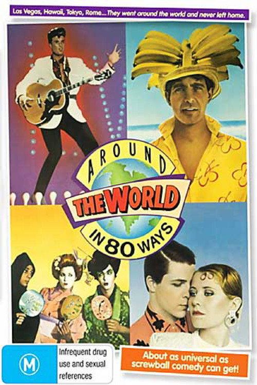 Around the World in Eighty Ways 1988 official movie poster