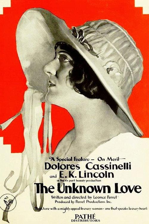Unknown Love 1919 official movie poster