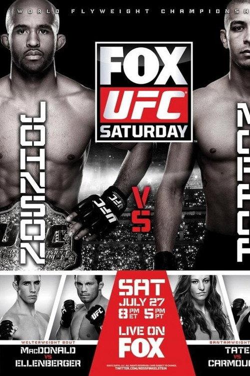 UFC on Fox 8: Johnson vs. Moraga 2013 official movie poster