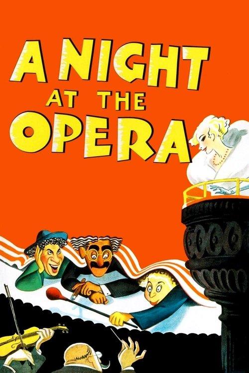 A Night at the Opera 1935 official movie poster