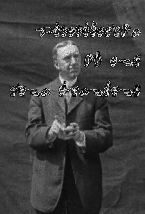 Preservation of the Sign Language 1913 official movie poster