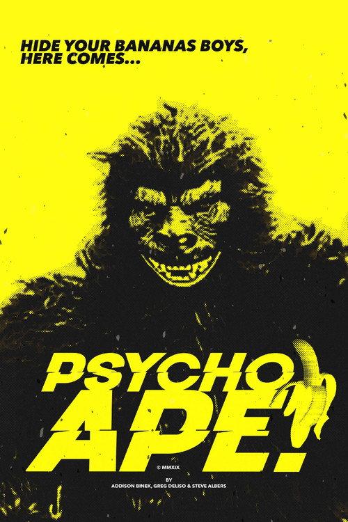 Psycho Ape! 2020 official movie poster