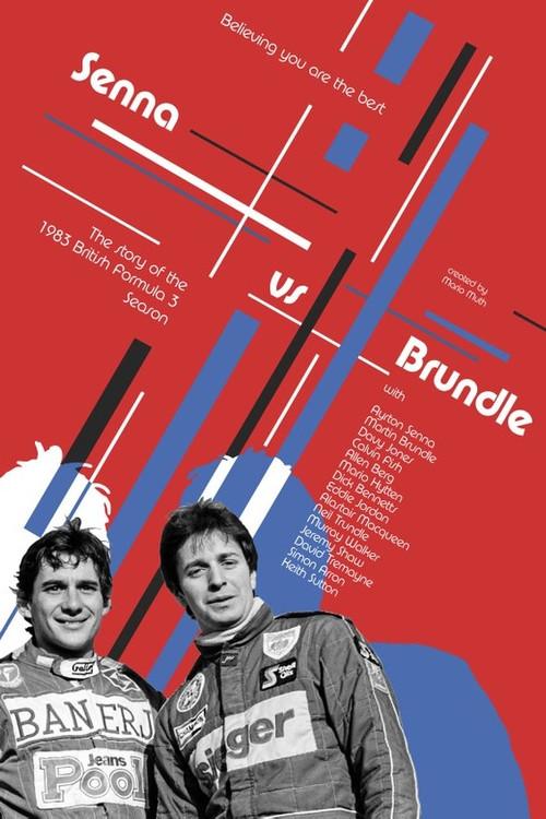 Senna vs Brundle 2016 official movie poster