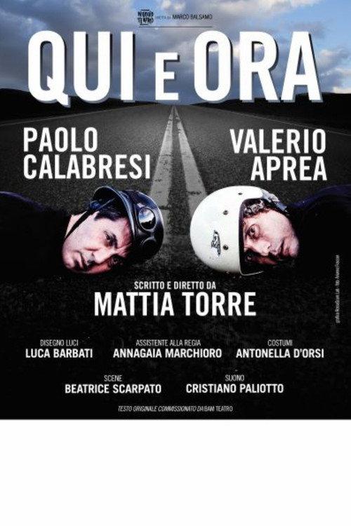 Il teatro di Mattia Torre : Qui e ora 2022 official movie poster