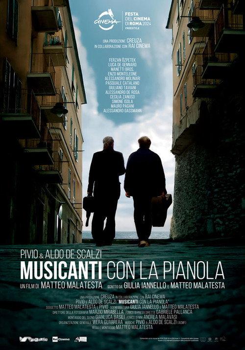 Musicanti con la pianola 2024 official movie poster