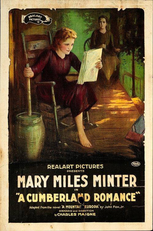 A Cumberland Romance 1920 official movie poster