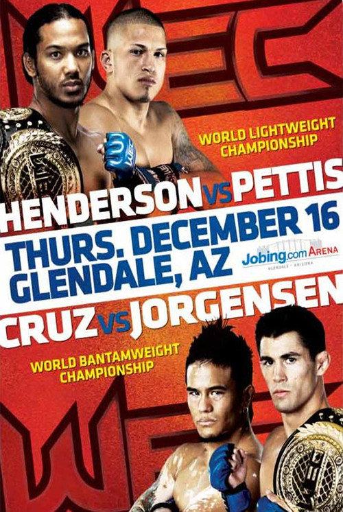 WEC 53: Henderson vs. Pettis 2010 official movie poster