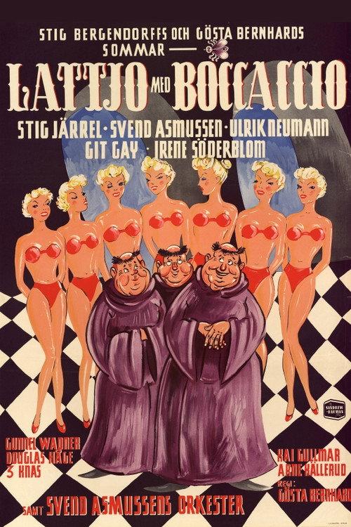 Swing it, Boccaccio 1949 official movie poster