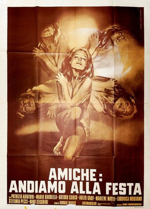 Amiche: andiamo alla festa 1972 official movie poster