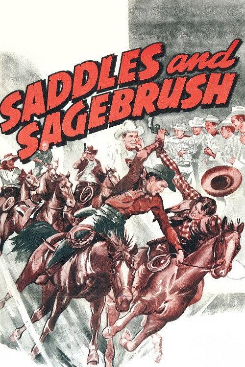 Saddles and Sagebrush 1943 official movie poster