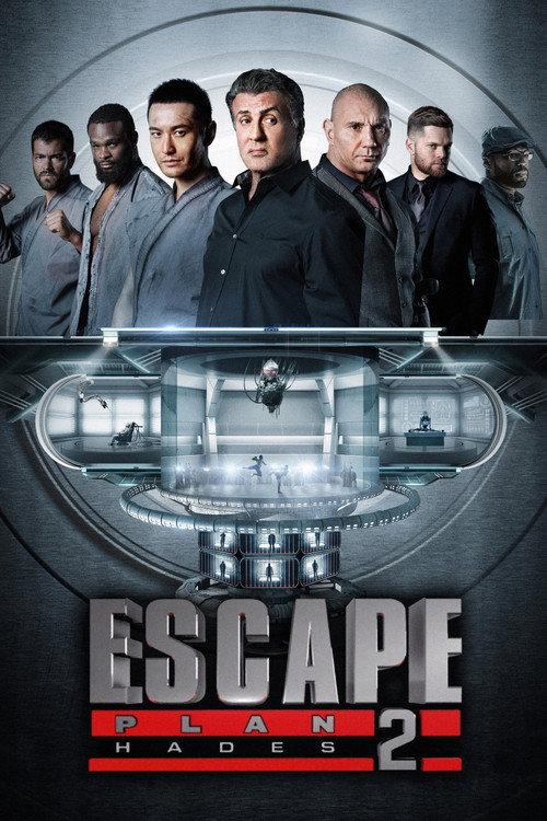 Escape Plan 2: Hades 2018 official movie poster