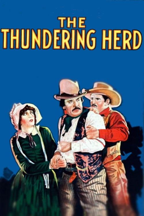 The Thundering Herd 1925 official movie poster