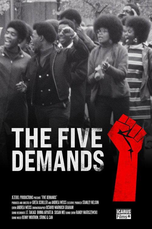 The Five Demands 2023 official movie poster