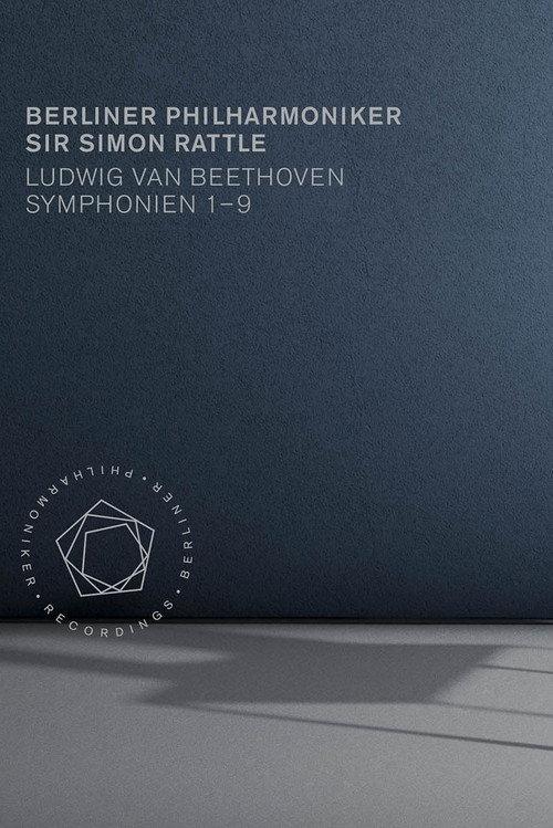 Beethoven - Symphonies 1-9 (Berliner Philharmoniker, Sir Simon Rattle) 2016 official movie poster