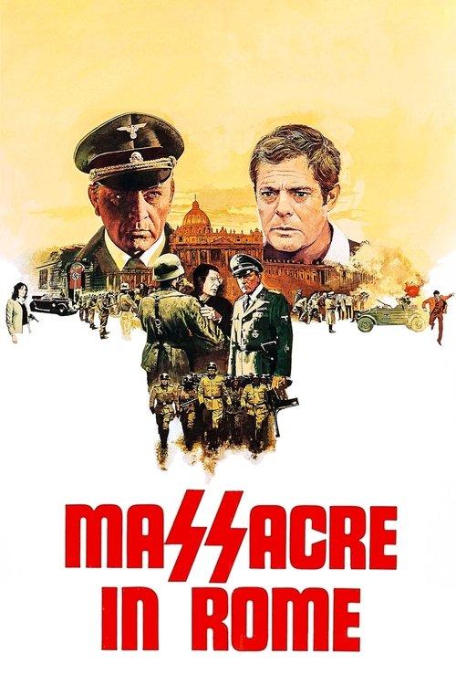 Massacre in Rome 1973 official movie poster
