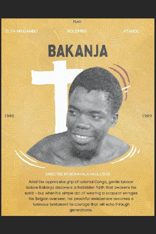 Bakanja: a life without compromise 1989 official movie poster
