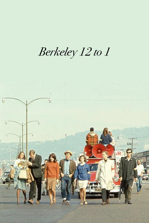 Berkeley 12 to 1 1968 official movie poster