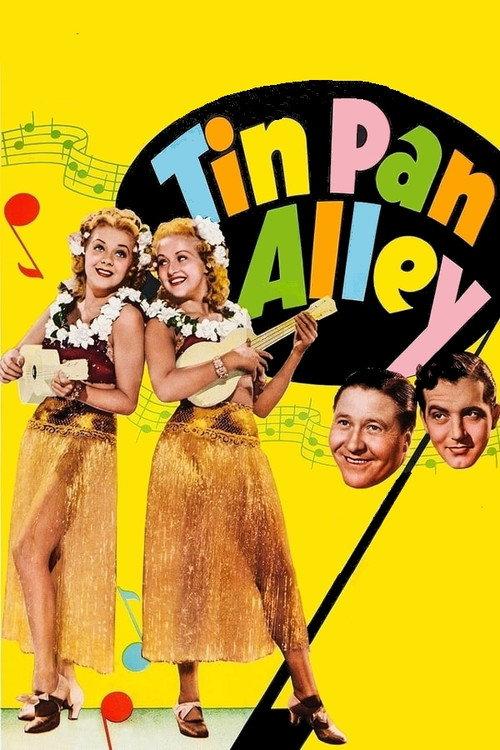 Tin Pan Alley 1940 official movie poster
