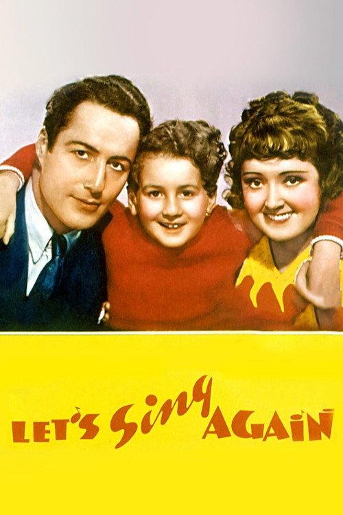 Let's Sing Again 1936 official movie poster