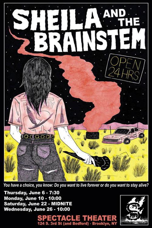 Sheila and the Brainstem 1989 official movie poster