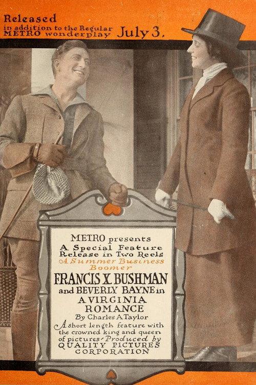 A Virginia Romance 1916 official movie poster