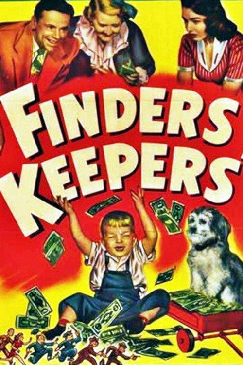 Finders Keepers 1952 official movie poster