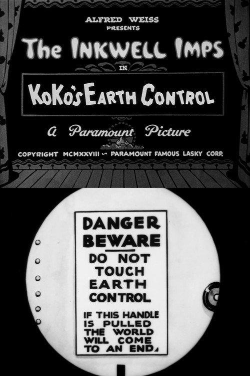 KoKo's Earth Control 1928 official movie poster