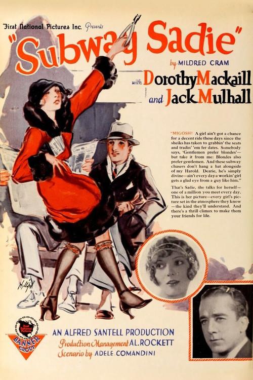 Subway Sadie 1926 official movie poster