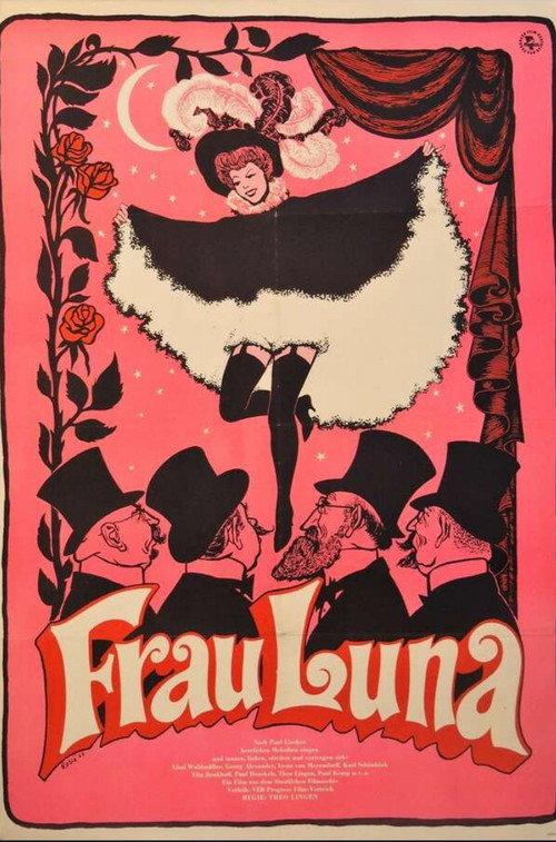 Frau Luna 1975 official movie poster