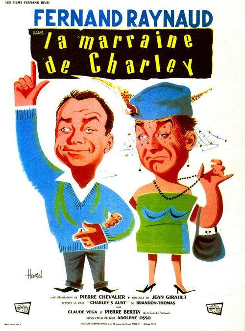 La Marraine de Charley 1959 official movie poster